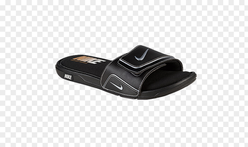 Skechers Shoes For Women Black White Slipper Nike Comfort 2 Men's Slide Sandal PNG