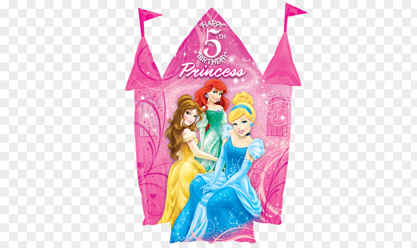 Balloon Disney Princess Birthday Party PNG