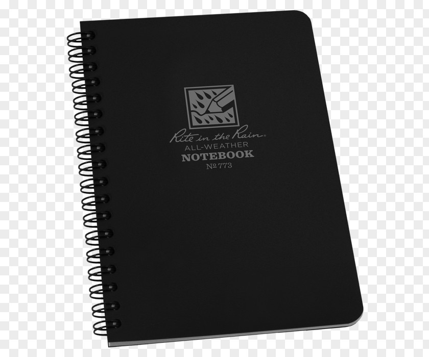Bloc Paper Notebook Book Cover Rain Pens PNG