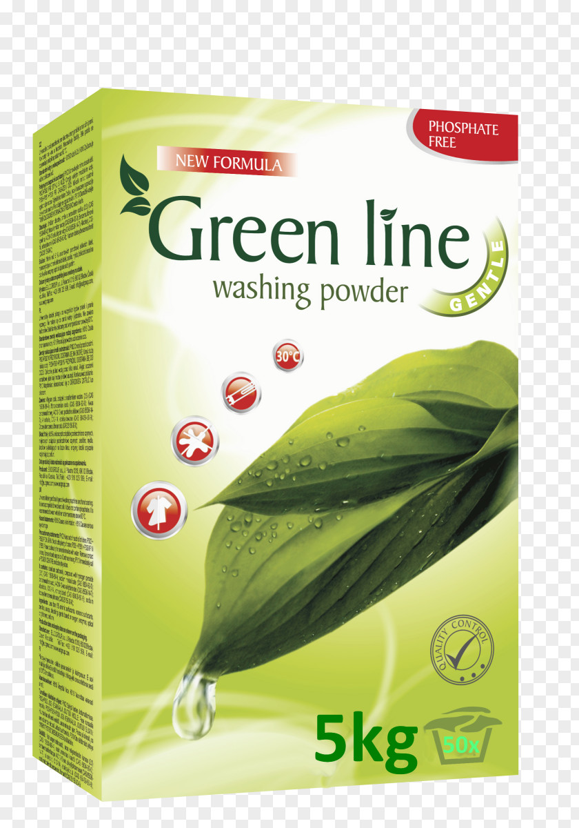 Green Line Laundry Detergent Powder Washing Cleaning Agent PNG