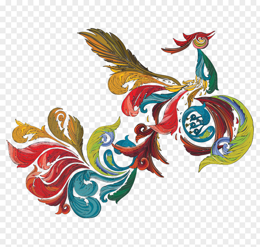 Phoenix Fenghuang Bird PNG