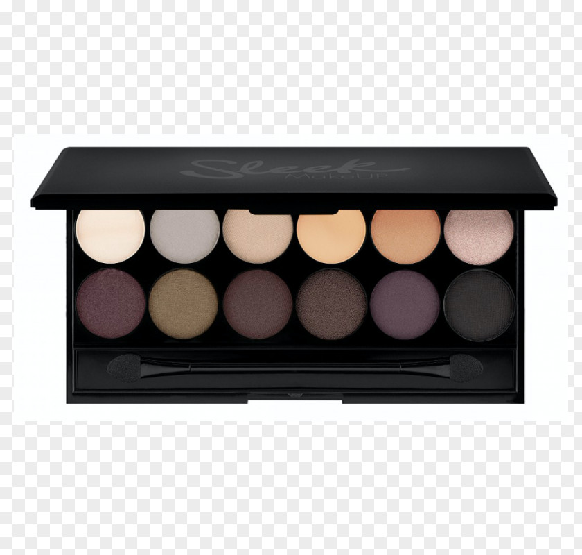 Sleek Eye Shadow Cosmetics Color Palette PNG