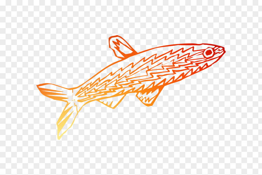 Clip Art Line Fish PNG