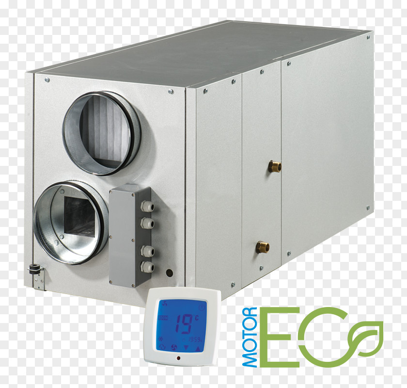 Fan Heat Recovery Ventilation Air Handler Recuperator PNG
