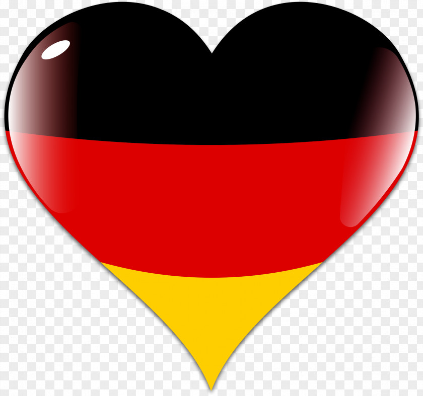 Germany Heart Clip Art PNG