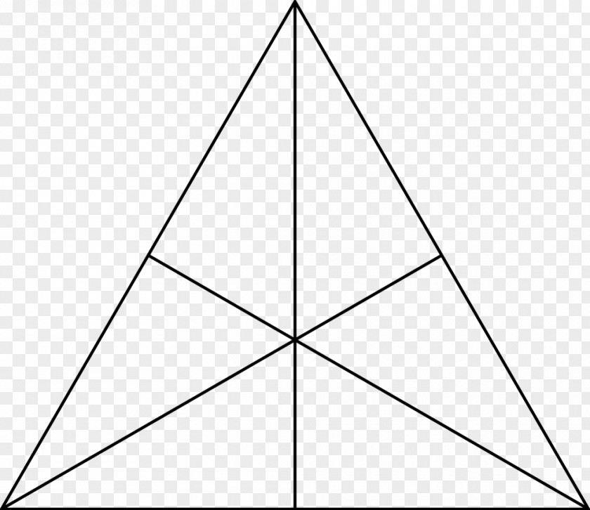 Triangle Equilateral Polygon Median PNG