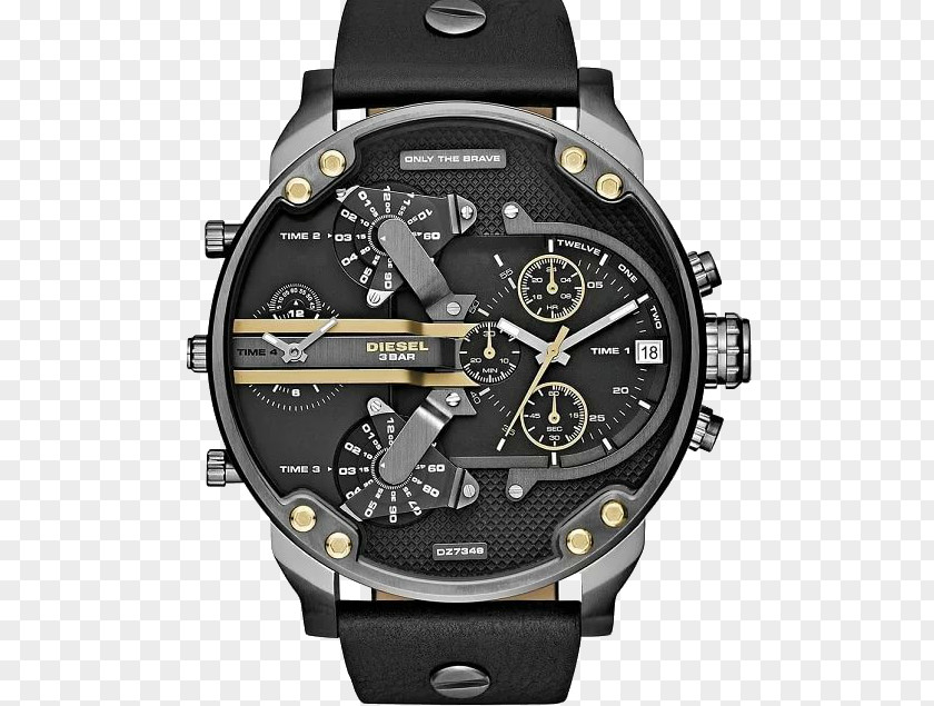 Watch Diesel Mr. Daddy 2.0 Mega Chief Chronograph PNG