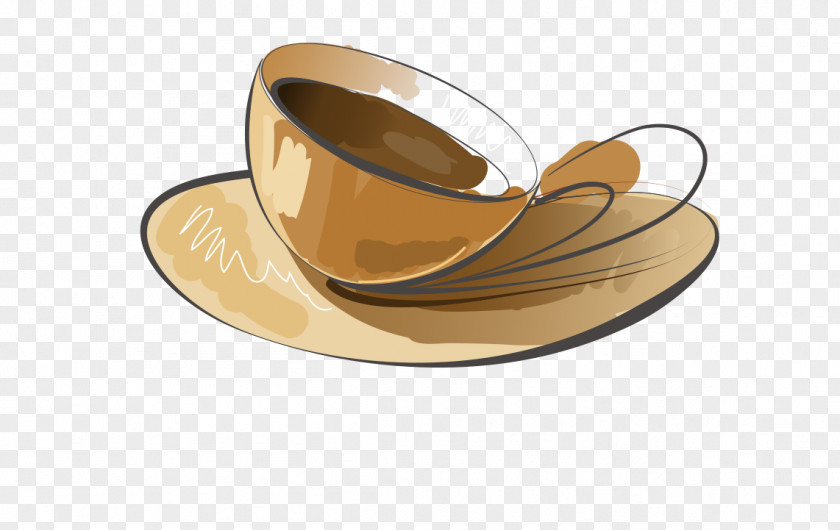Coffee Cup Vector Material Cafe PNG