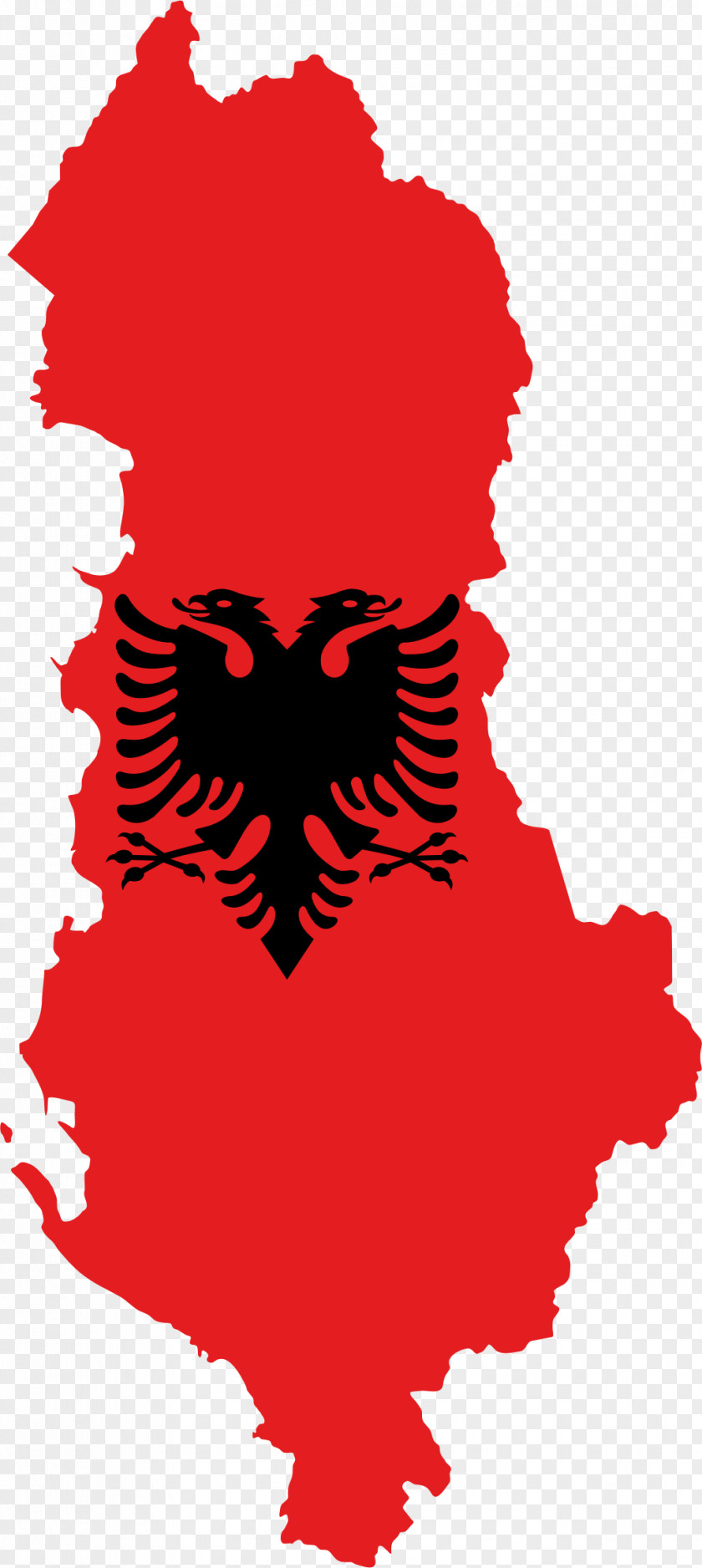 Map Flag Of Albania Europe PNG
