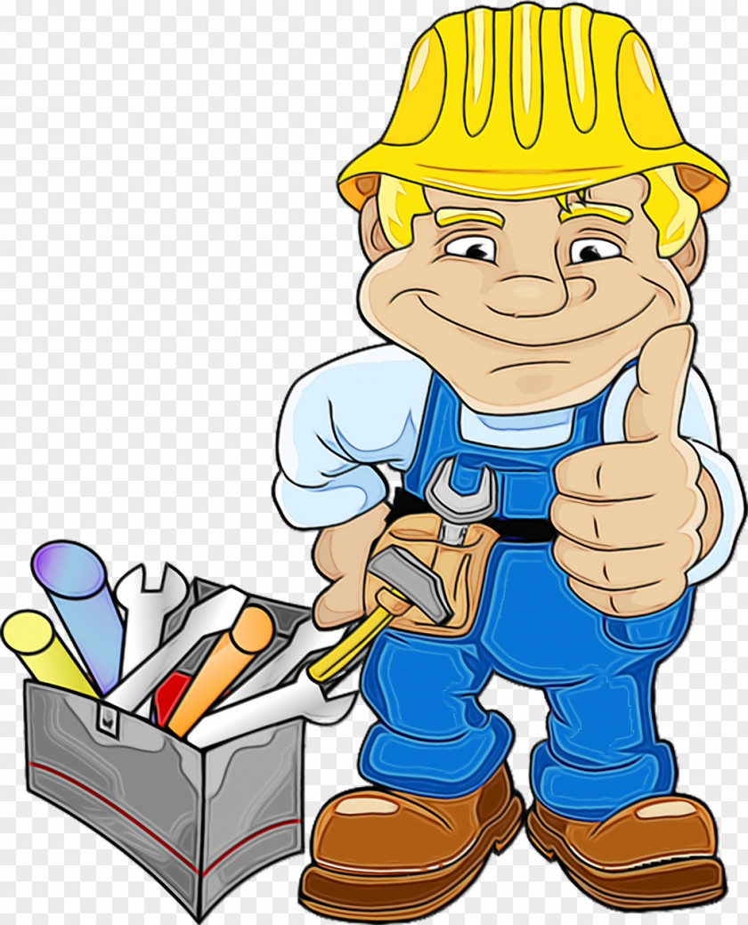 Play Handyman Cartoon Clip Art Construction Worker Line Finger PNG
