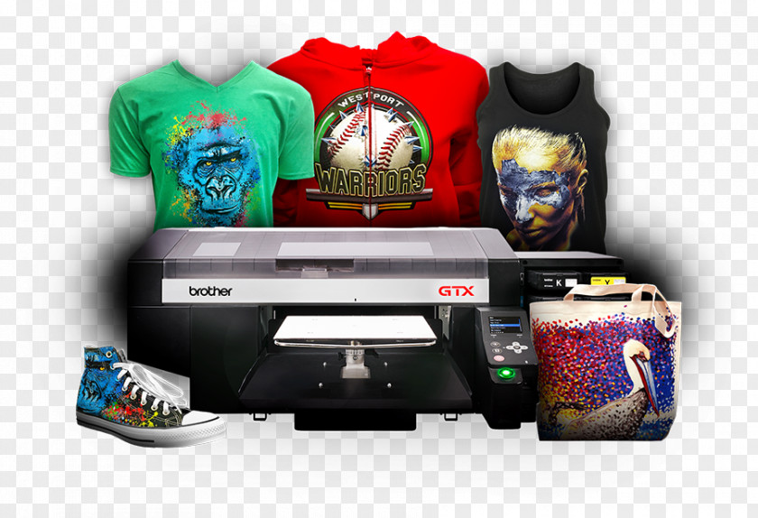 Printer Direct To Garment Printing Textile Brother Industries PNG