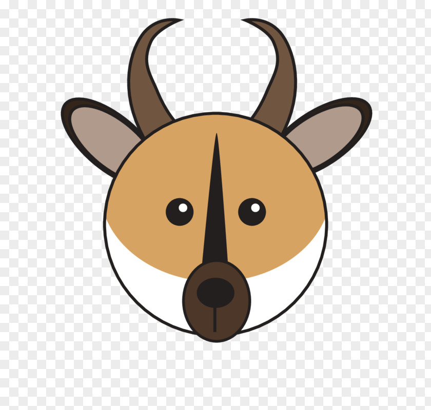 Reindeer Pronghorn Canidae Snout Antelope Groundhog PNG