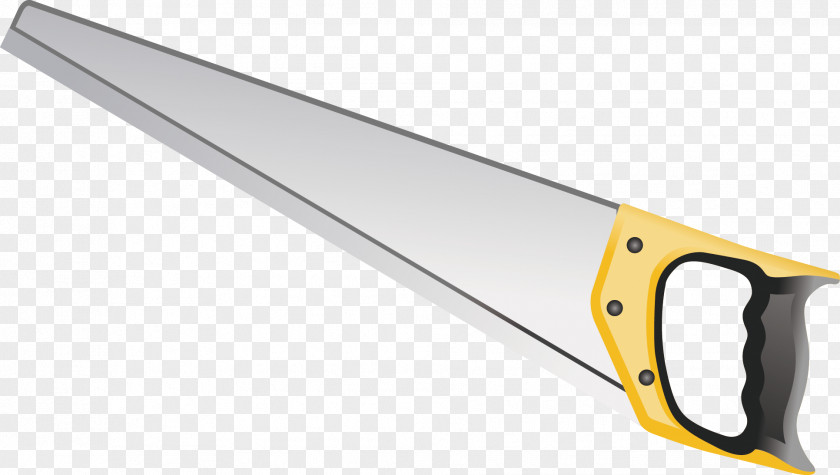 Sword Vector Yellow Knife Cutting Tool Angle PNG