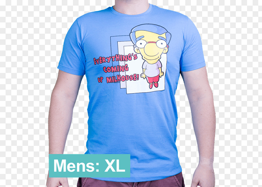 T-shirt Milhouse Van Houten Bart Simpson Otto Mann Radioactive Man PNG