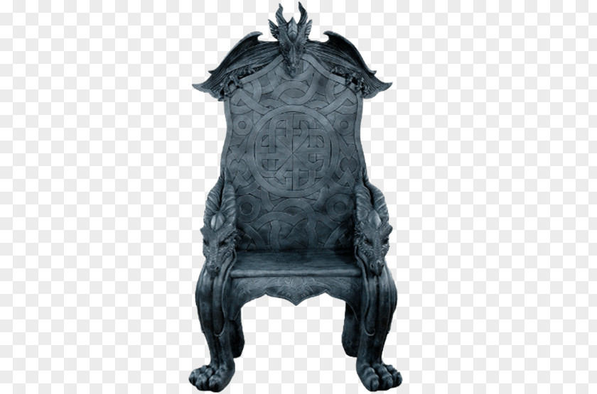 Throne Dragon Chair Table Seat PNG