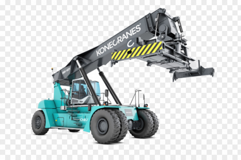 Crane Forklift Konecranes Reach Stacker Heavy Machinery PNG