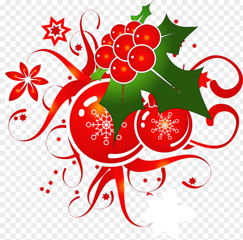 Flower Fruit Holly PNG