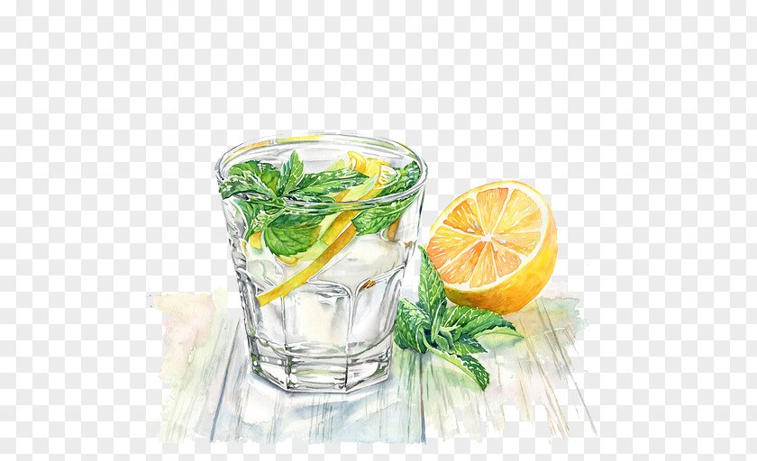 Lemonade Juice Carbonated Drink Painting Food PNG