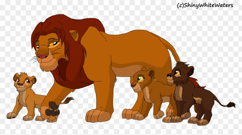 Lion Kiara Simba Nuka Kovu PNG