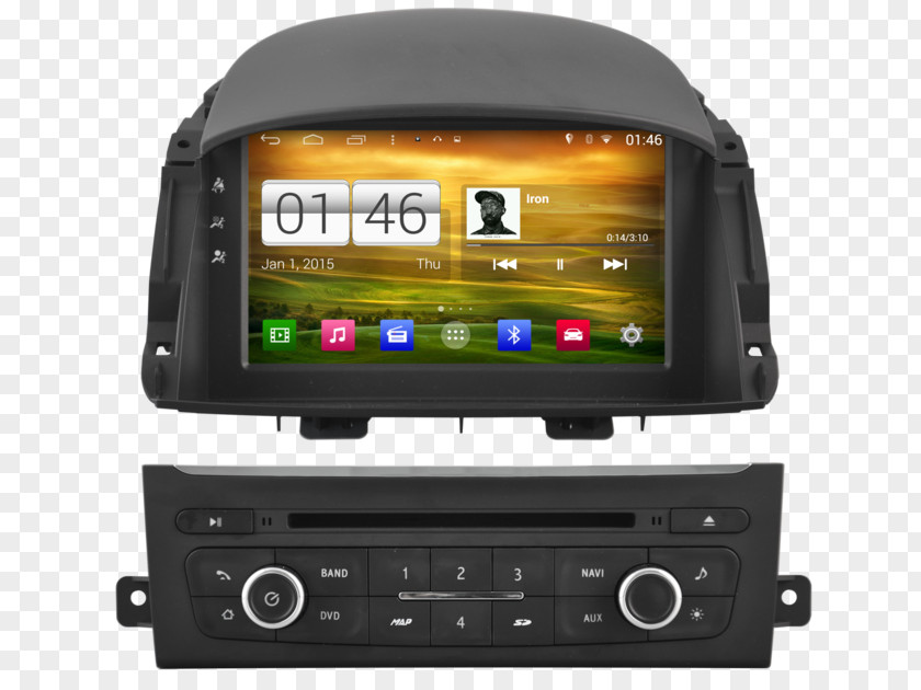 Renault Koleos Dacia Duster GPS Navigation Systems Car PNG