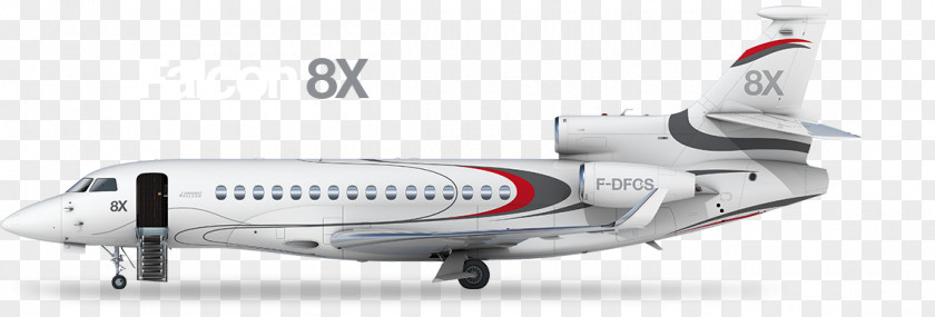 Airplane Dassault Falcon 7X 8X 900 50 PNG