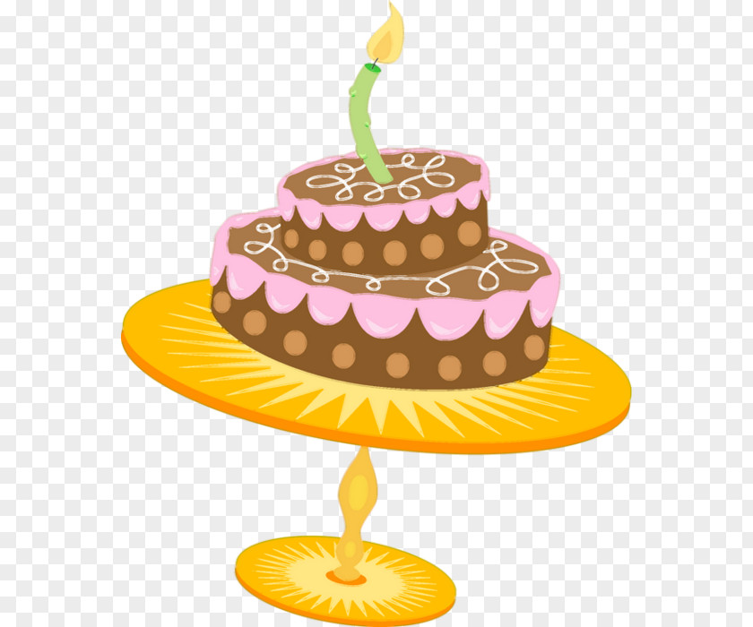 Cake Birthday Torte Candle PNG