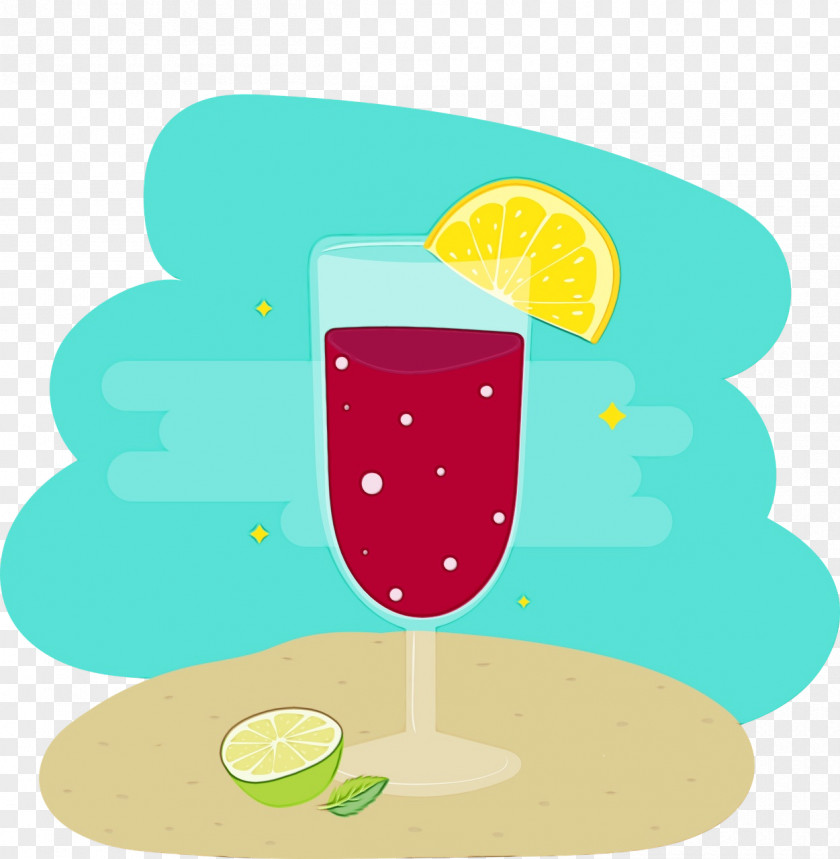 Cocktail Garnish Illustration Clip Art PNG