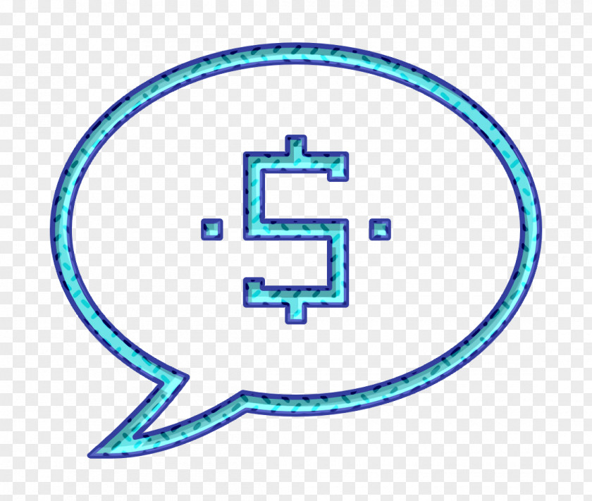 Electric Blue Symbol Box Icon Business Chat PNG