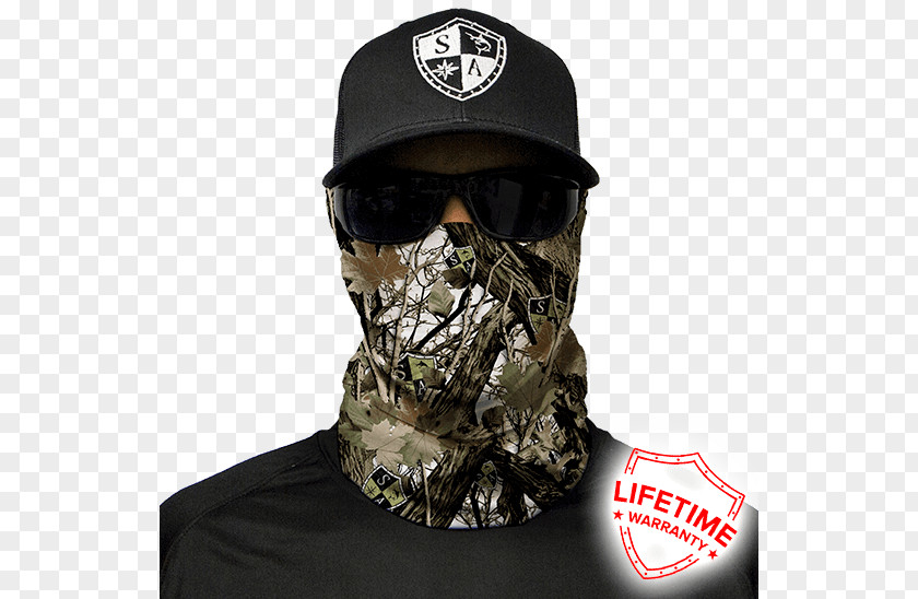 Skull Face Shield Military Camouflage Forest PNG