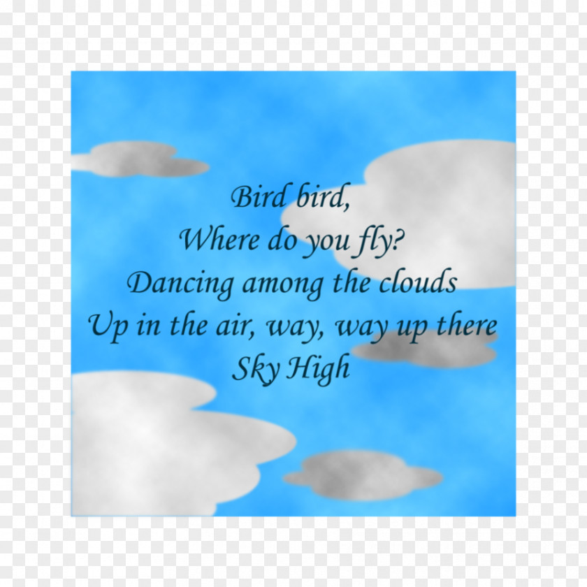 Birds Sea Cinquain Poetry Art Flower Blue PNG