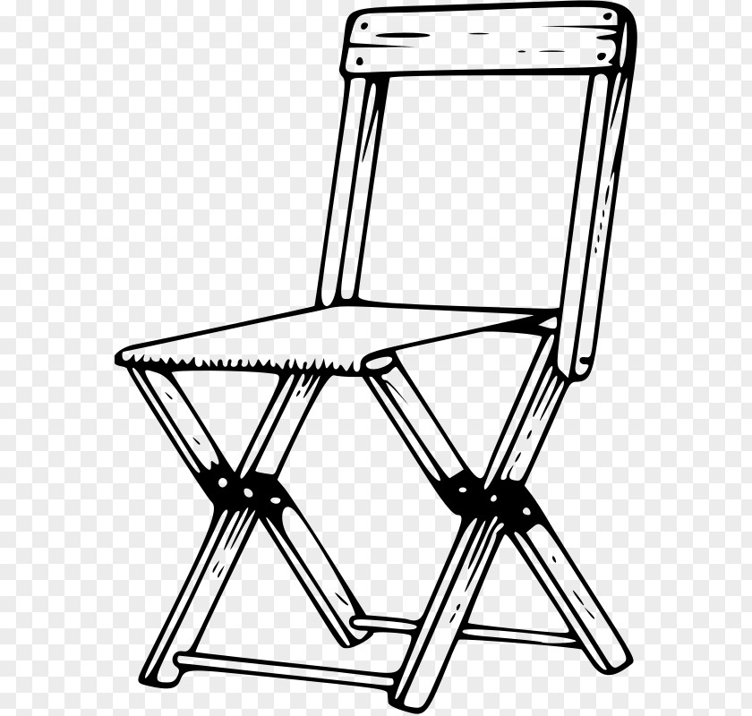 Canvas Folding Chair Table Furniture Clip Art PNG