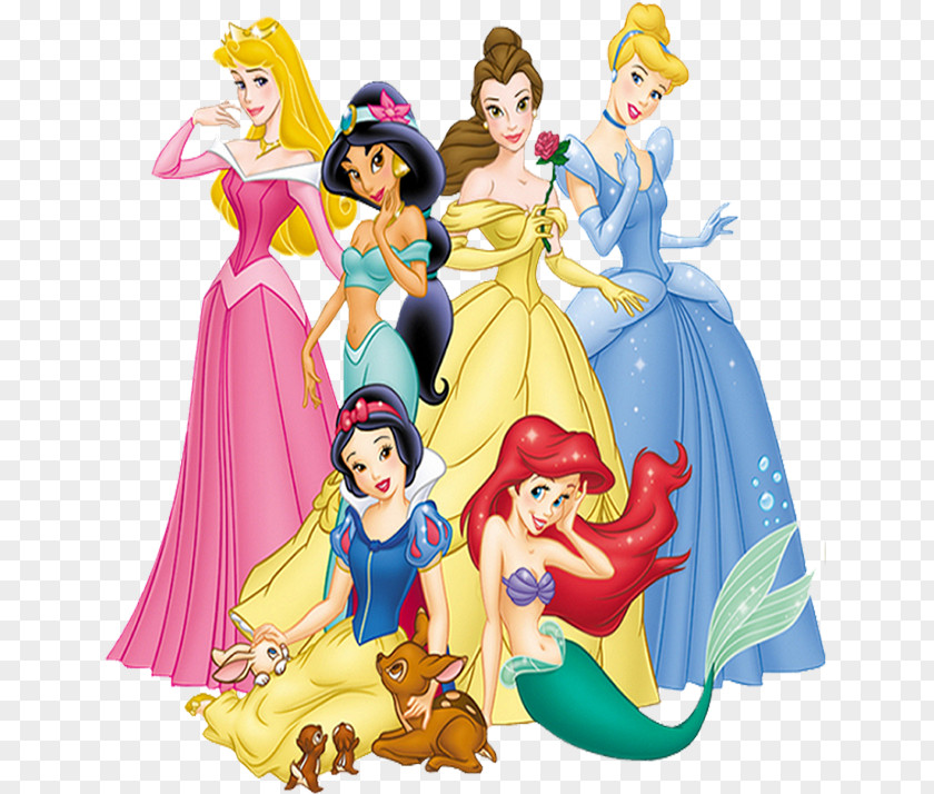 Disney Princess Ariel Belle Clip Art PNG