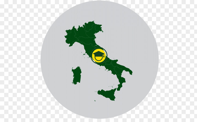 Map Regions Of Italy Vector PNG