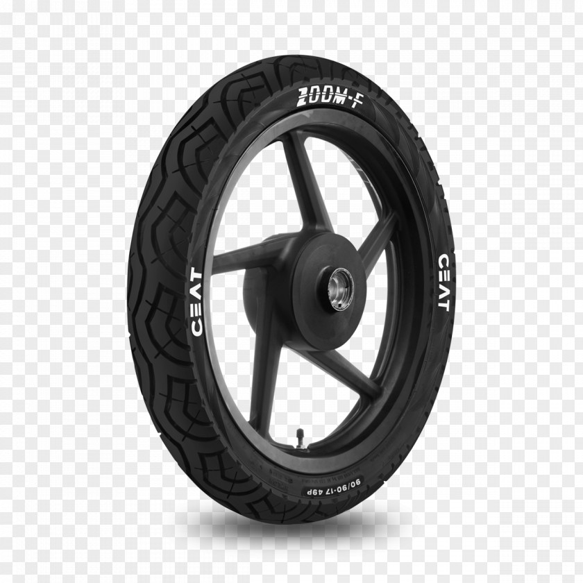 Motorcycle Tire CEAT Spoke Alloy Wheel PNG