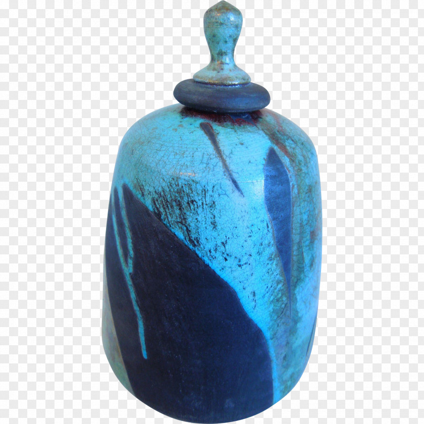 Pottery Ceramic Urn Turquoise PNG