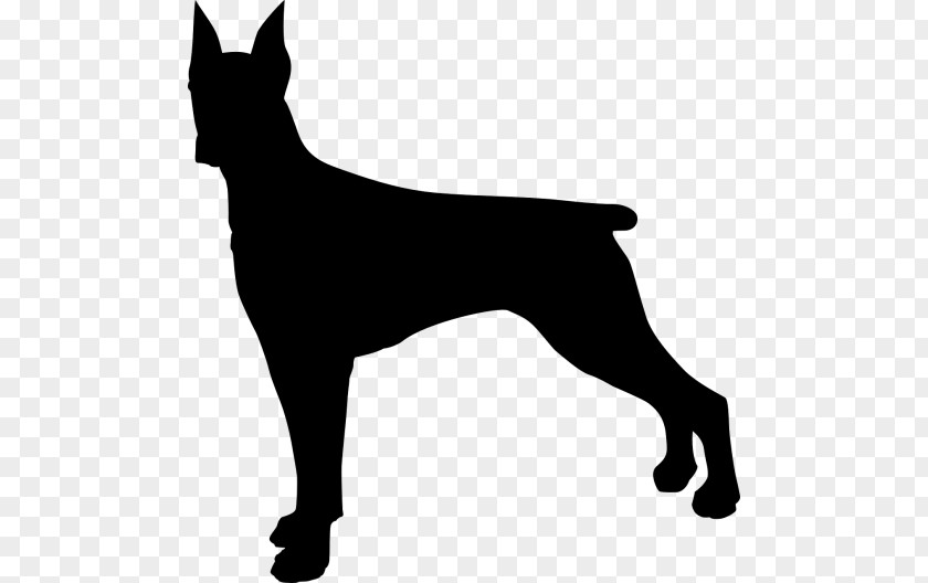 Rotwiler Silhouette Dobermann Clip Art Rottweiler PNG