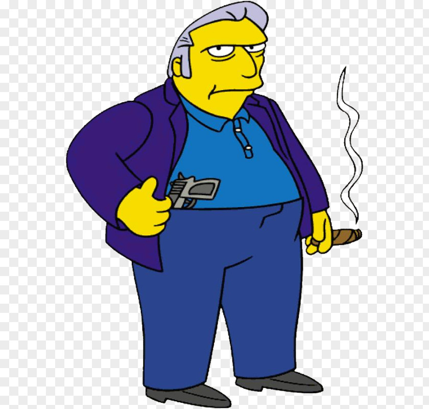 Simpsons Fat Tony Patty Bouvier Homer Simpson Maggie Bart PNG