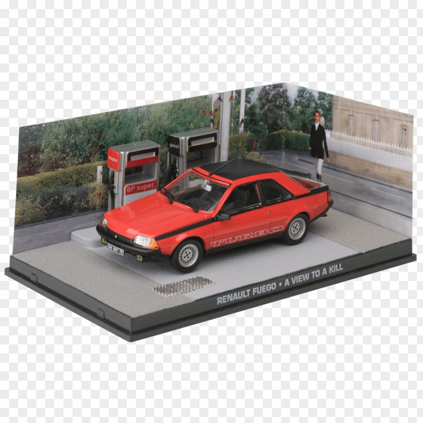 Sports Car Renault Fuego Model PNG