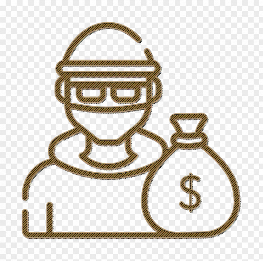 Thief Icon Robber Crime Investigation PNG