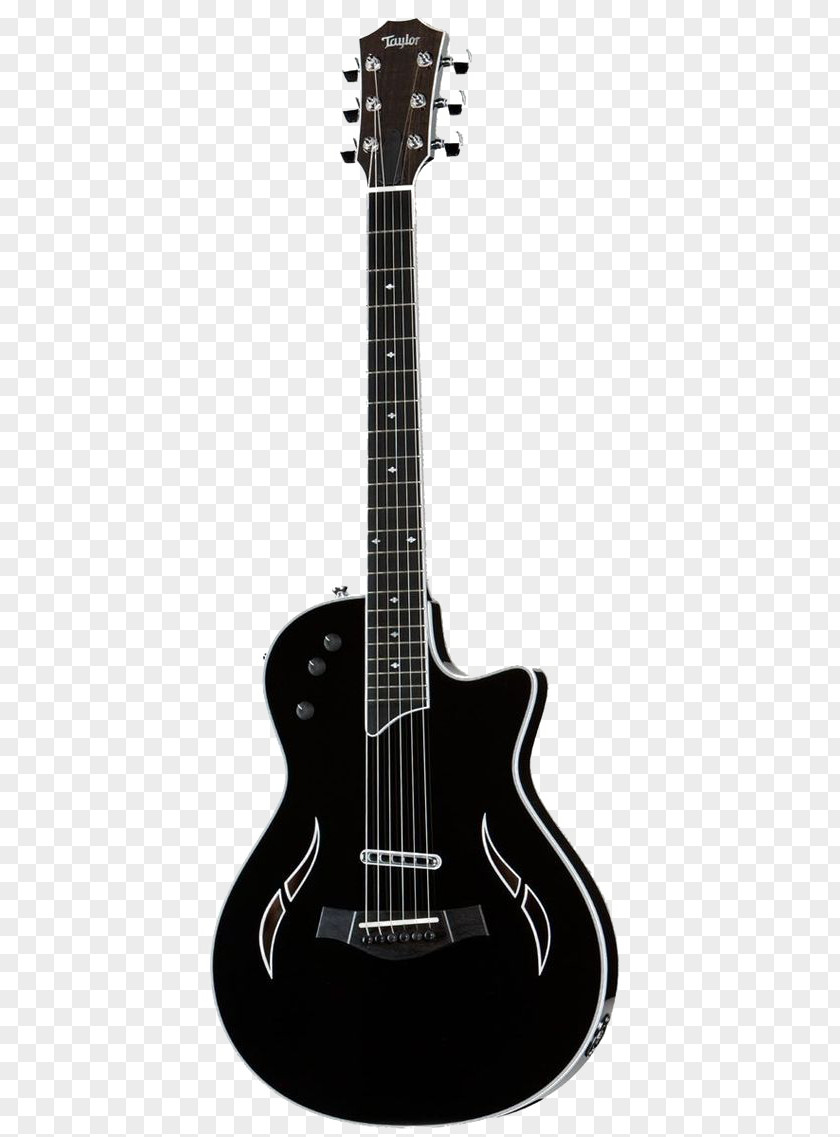 Black Guitar Taylor T5 Guitars Musical Instrument Flame Maple Acoustic-electric PNG