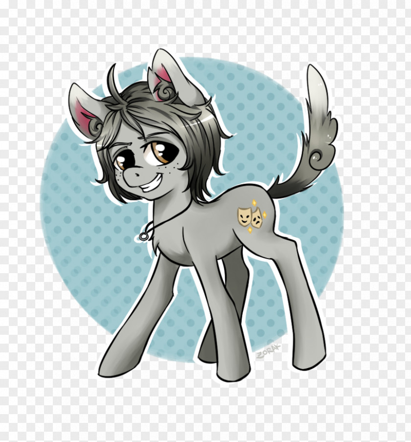 Cat Horse Cartoon Tail PNG