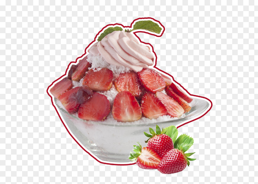 Ice Cream Sundae Frozen Yogurt Patbingsu PNG