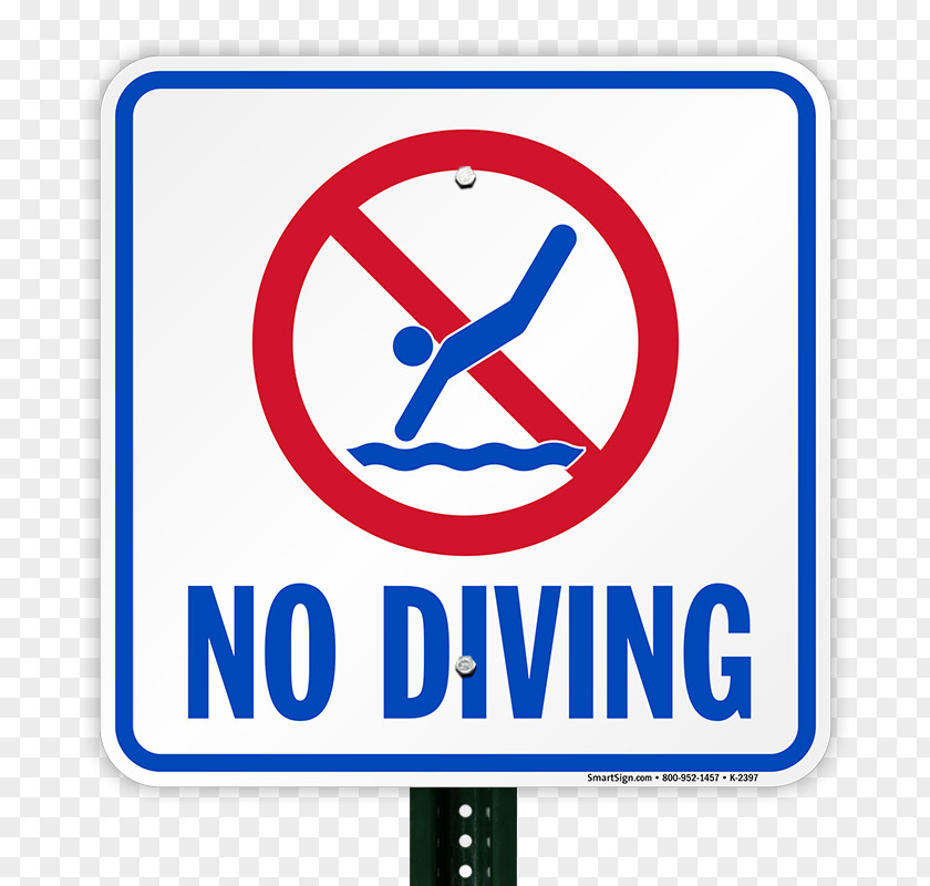 No Running Sign Diving Swimming Pool Symbol PNG