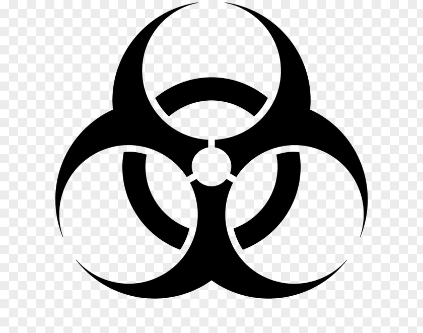 Symbol Biological Hazard Clip Art PNG