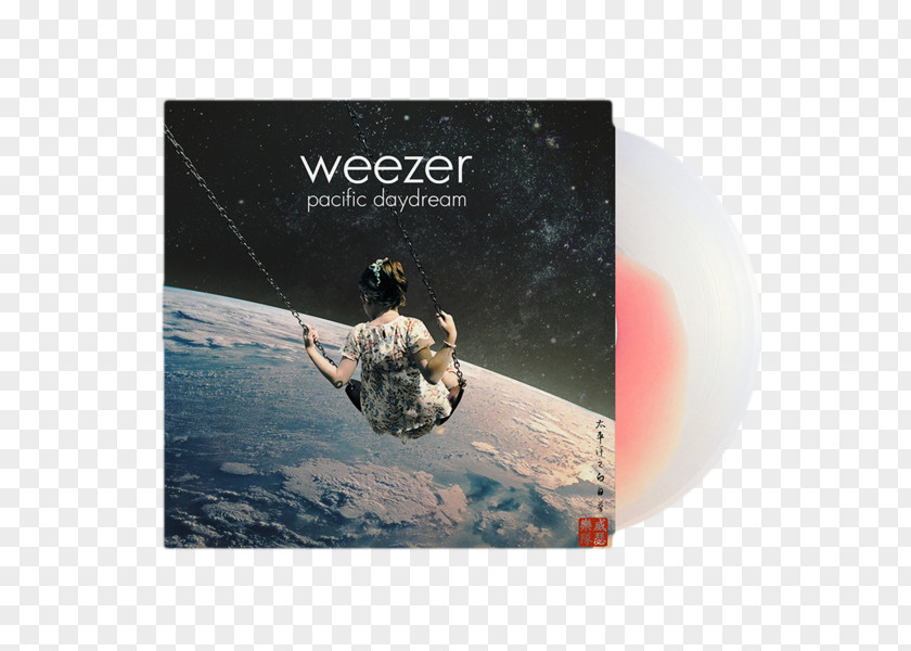 Weezer Pacific Daydream Album Pinkerton Phonograph Record PNG
