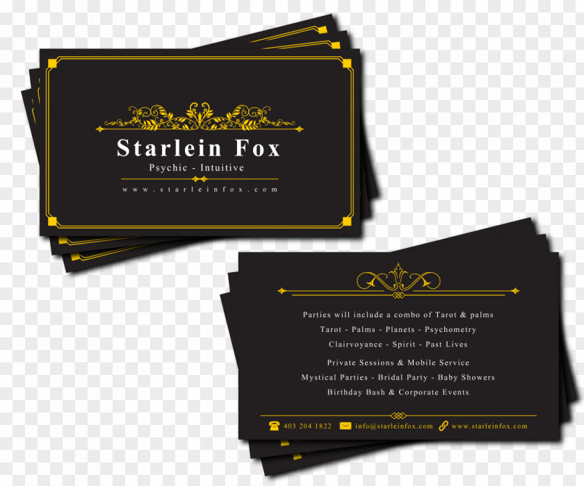 Business Card Designs Design Cards Psychic Visiting PNG