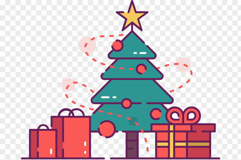 Christmas Tree Clip Art Designs Santa Claus PNG