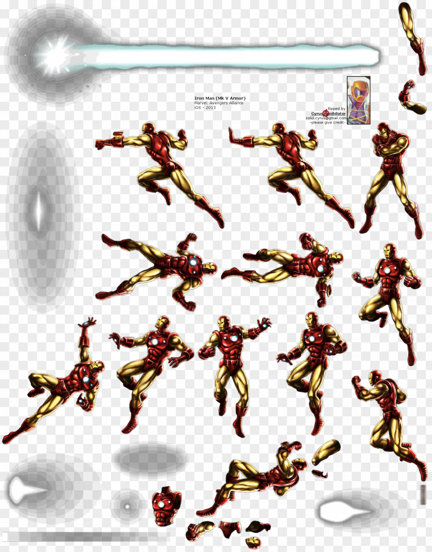 Marvel Sprite Iron Man Marvel: Avengers Alliance Super Nintendo Entertainment System GameCube PNG