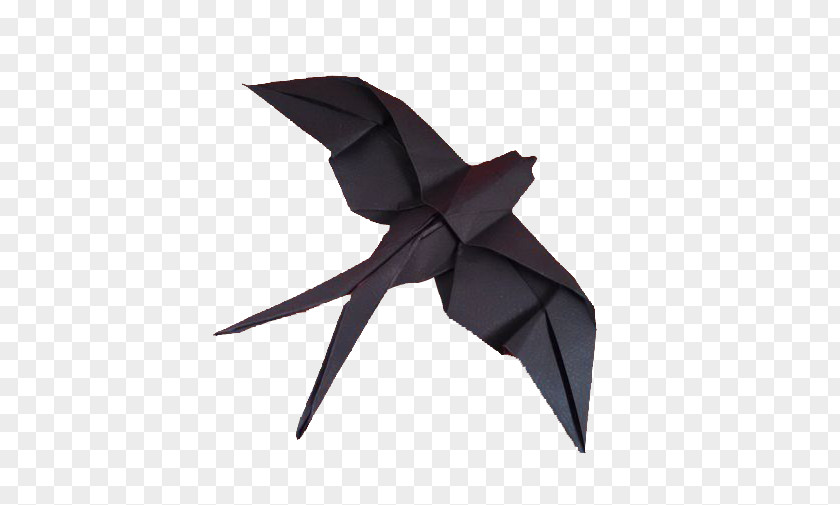 Origami Bat Paper PNG