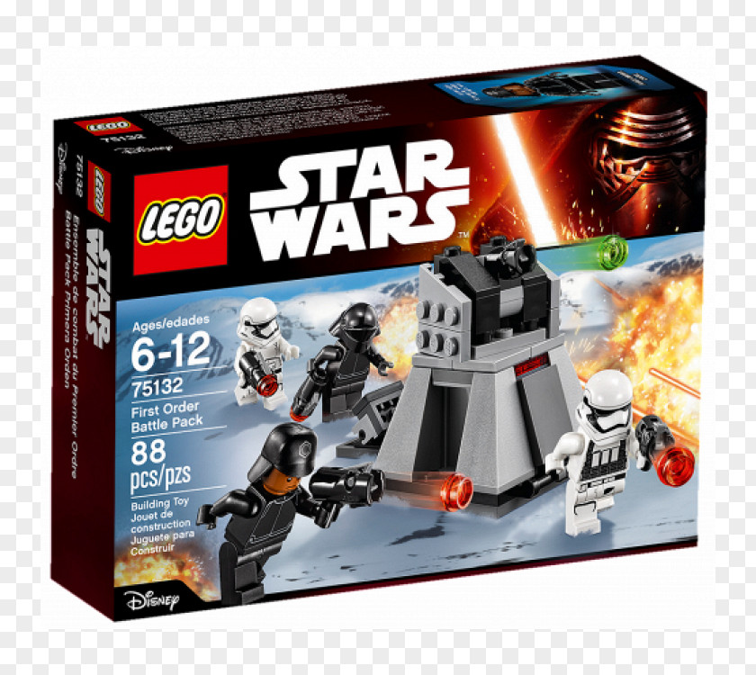 Toy LEGO 75132 Star Wars First Order Battle Pack Lego PNG